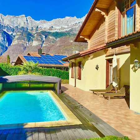 Doodle'S Amazing Chalet -Walensee - Flumserberg - Churfirsten - Heidiland - Pool - Sauna Mols Екстериор снимка