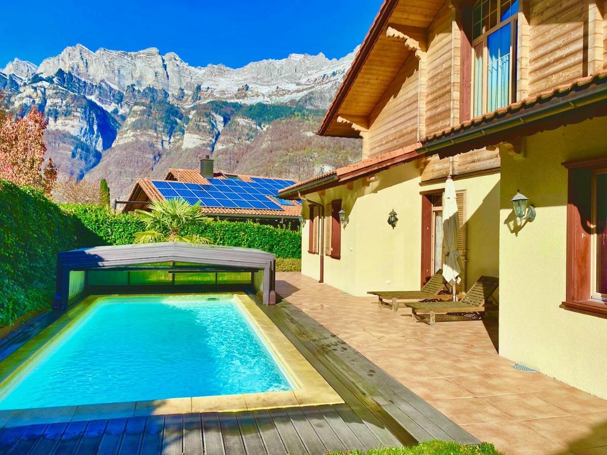 Doodle'S Amazing Chalet -Walensee - Flumserberg - Churfirsten - Heidiland - Pool - Sauna Mols Екстериор снимка