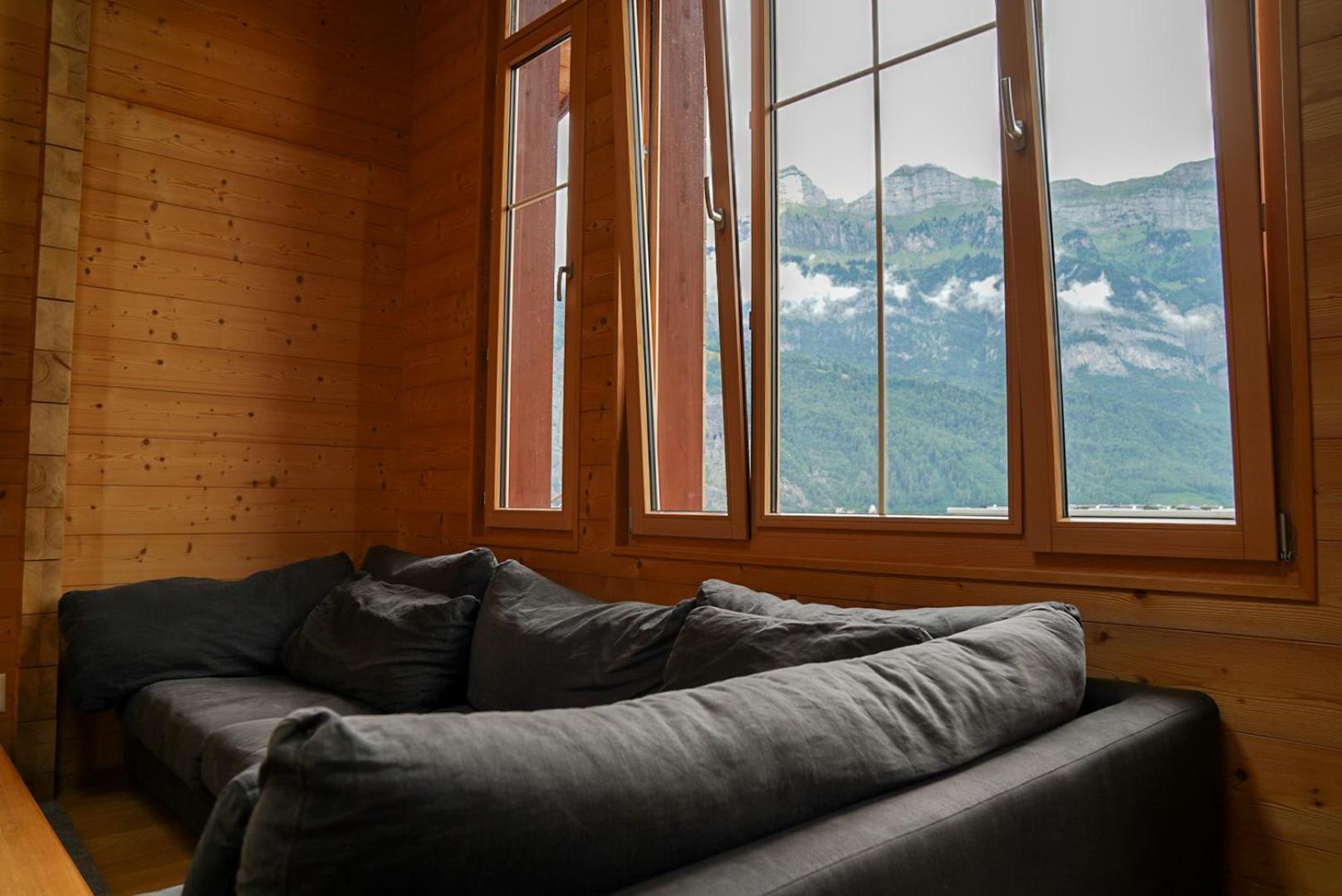 Doodle'S Amazing Chalet -Walensee - Flumserberg - Churfirsten - Heidiland - Pool - Sauna Mols Екстериор снимка