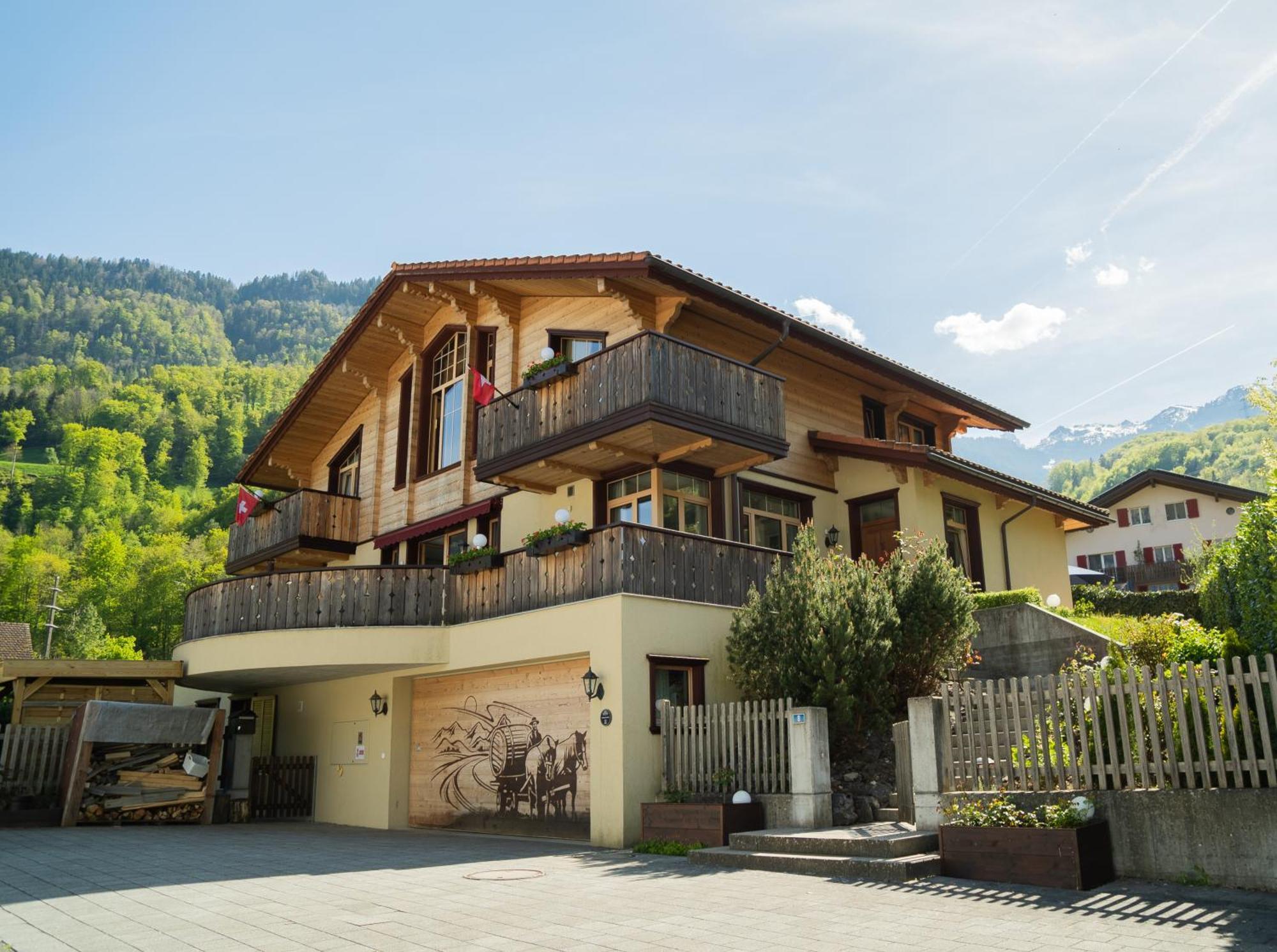 Doodle'S Amazing Chalet -Walensee - Flumserberg - Churfirsten - Heidiland - Pool - Sauna Mols Екстериор снимка