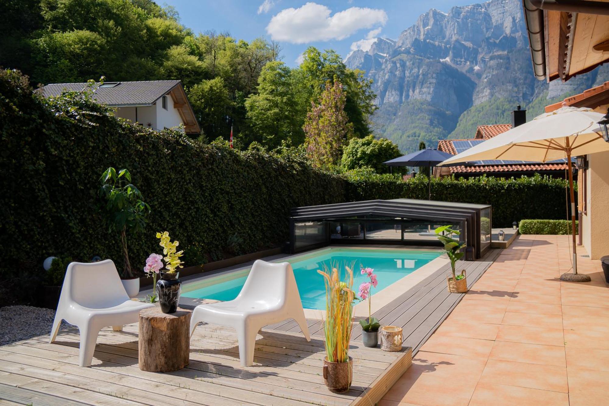 Doodle'S Amazing Chalet -Walensee - Flumserberg - Churfirsten - Heidiland - Pool - Sauna Mols Екстериор снимка